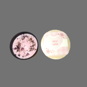 HAND POURED SOY SELF-LOVE CANDLE 8OZ