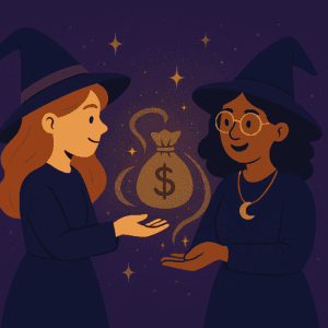 main blog image, one witch directly pays another.