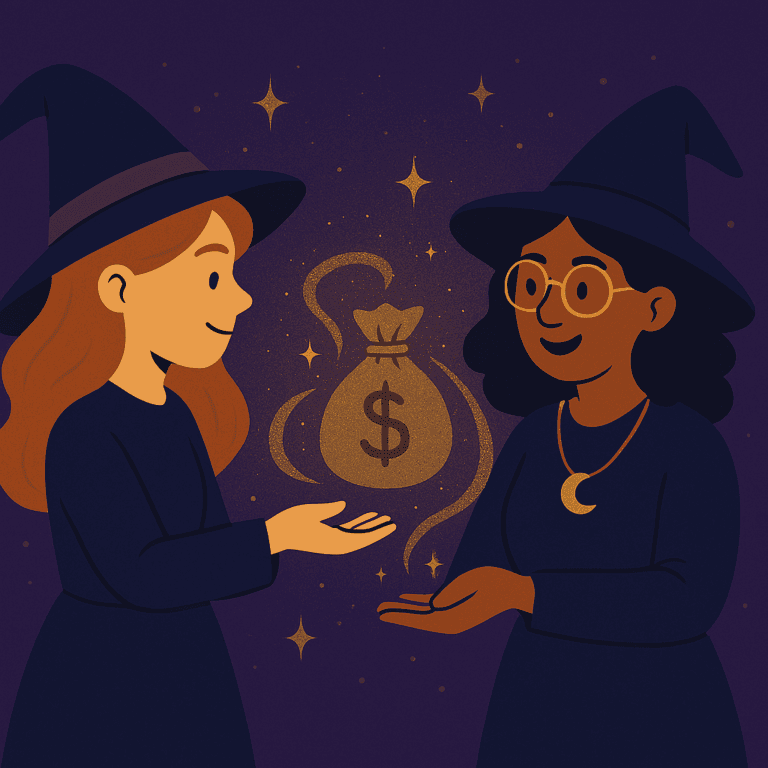 main blog image, one witch directly pays another.