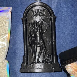 Hecate Devotional 3d printed statue 5inches tall