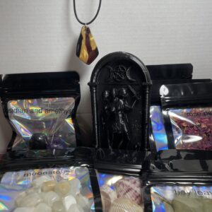 Hecate Altar devotional set with offerings