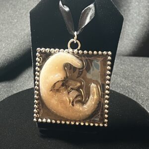Grumpy Moon Pendant